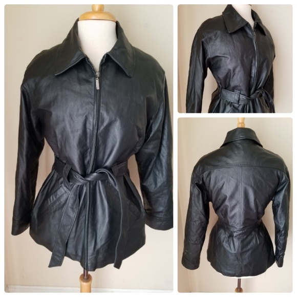 fitz wright leather coats